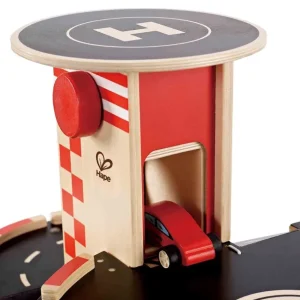 Hape Toys Véhicules Et Garages>Garage Voiture en Bois Enfant - Parking Urbain
