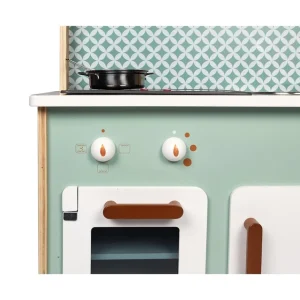 Janod Cuisines, Dinettes Et Marchandes>Grande Cuisine en Bois pour Enfant Cooker Reverso