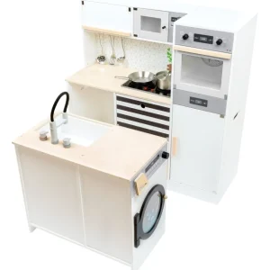 Small Foot Cuisines, Dinettes Et Marchandes>Grande Cuisine Modulable en Bois pour Enfant
