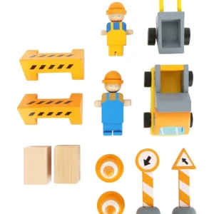 Small Foot Véhicules Et Garages>Grue de Chantier en Bois pour Enfant