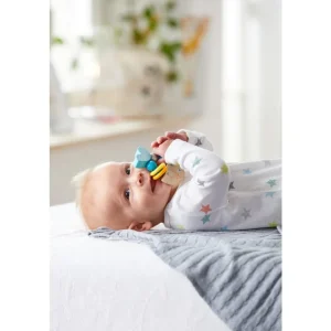 Haba Premiers Jeux D'éveil Et Accessoires Bébé>Hochet en Bois Bébé - Come un poisson dans l'eau