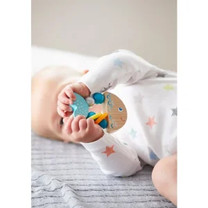 Haba Premiers Jeux D'éveil Et Accessoires Bébé>Hochet en Bois Bébé - Come un poisson dans l'eau