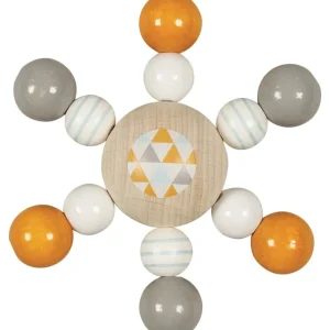 Heimess Premiers Jeux D'éveil Et Accessoires Bébé>Hochet flocon en bois pour enfant - Scandinave