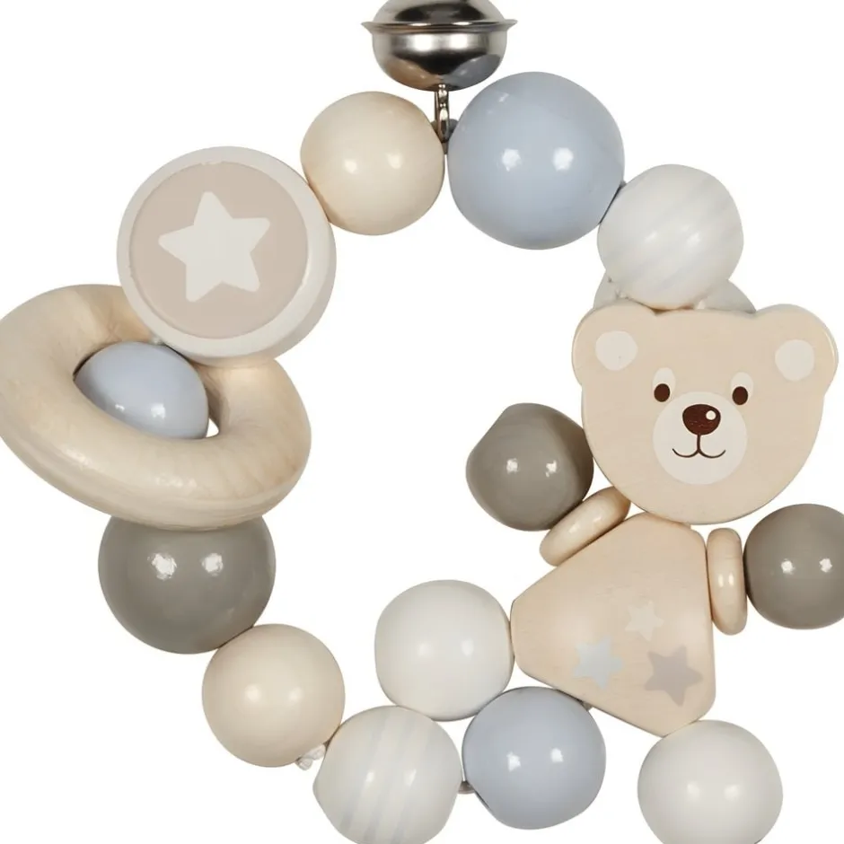 hochet_souple_en_bois_pou_0-1.webp Heimess Premiers Jeux D'éveil Et Accessoires Bébé>Hochet Souple en Bois pour Bébé - Petit Ours