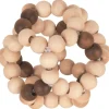 Heimess Premiers Jeux D'éveil Et Accessoires Bébé>Hochet souple en bois pour bébé - Balle
