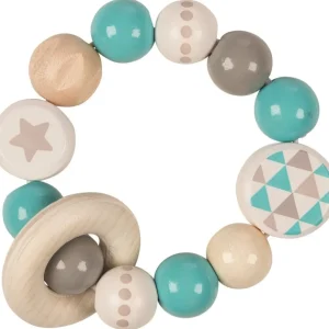 Heimess Premiers Jeux D'éveil Et Accessoires Bébé>Hochet souple en bois pour bébé Nordique (éveil)