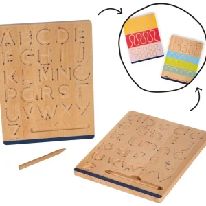 Small Foot Lettres, Écriture Et Langage>Initiation à l'écriture en Bois Tracés pour Enfant