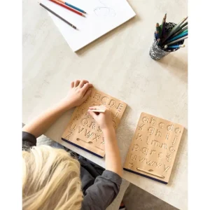 Small Foot Lettres, Écriture Et Langage>Initiation à l'écriture en Bois Tracés pour Enfant