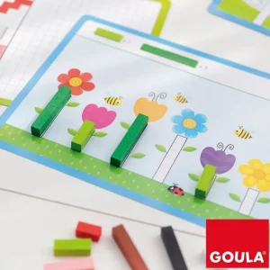 Goula Chiffres Et Calcul>Initiation à l'utilisation des réglettes Cuisenaire