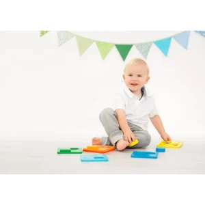 Beleduc Puzzles Premier Âge>Jeu à empiler Animaux rigolos - Puzzle pour bébé