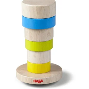 Haba Jouets À Empiler Et À Encastrer>Jeu à Empiler en Bois pour Enfant - Tour infernale