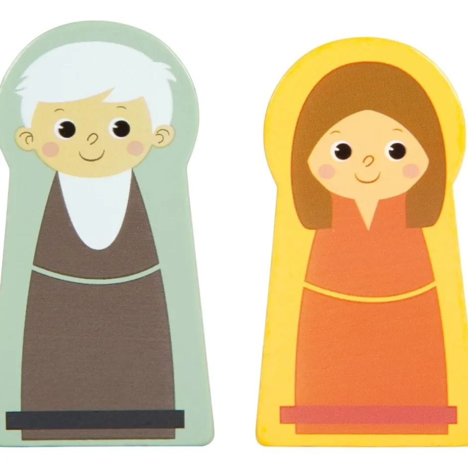 jeu__encastrer_en_bois__m_11.webp Small Foot Petits Univers | Jouets À Empiler Et À Encastrer>Jeu à Encastrer en Bois - Ma Petite Arche de Noé