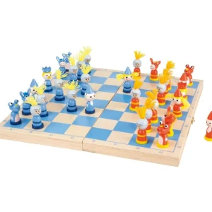 Small Foot Jeux De Stratégie Et De Réflexion>Jeu d'Échecs en Bois pour Enfant - Médiéval