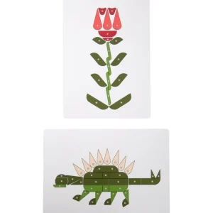 Small Foot Loisirs Créatifs>Jeu de Clous en Bois pour Enfant - Dragon