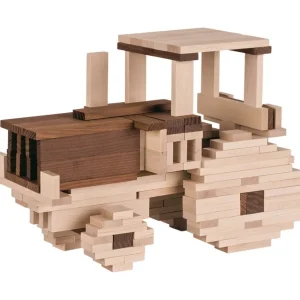 Goki Blocs, Briques Et Planchettes De Construction>Jeu de construction en bois - Couleurs naturelles