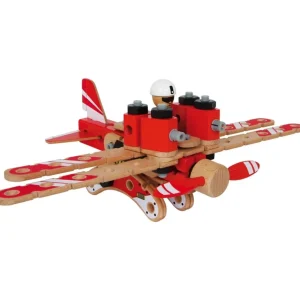 Small Foot Jeux De Construction Mécanique>Jeu de construction en bois - Aviation