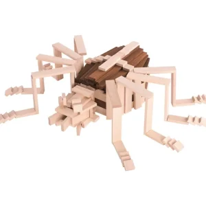 Goki Blocs, Briques Et Planchettes De Construction>Jeu de construction en bois - Couleurs naturelles