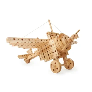 Jeux De Construction Mécanique>Jeu de construction en bois 179 pièces pour enfant