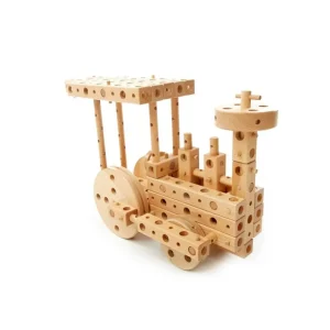Jeux De Construction Mécanique>Jeu de construction en bois 179 pièces pour enfant
