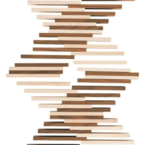 Goki Blocs, Briques Et Planchettes De Construction>Jeu de construction en bois - Couleurs naturelles