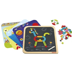 Goula Couleurs Et Formes>Jeu de Dessin Magnétique en Bois pour Enfant