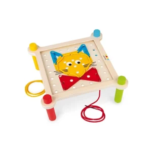 Janod Couleurs Et Formes>Jeu de Laçage Éducatif en Bois pour Enfant Essentiel