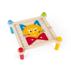 Janod Couleurs Et Formes>Jeu de Laçage Éducatif en Bois pour Enfant Essentiel