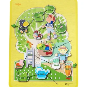 Haba Logique Et Raisonnement>Jeu de Laçage en Bois pour Enfant Dans mon Jardin