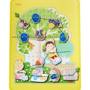 Haba Logique Et Raisonnement>Jeu de Laçage en Bois pour Enfant Dans mon Jardin