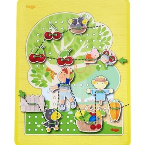 Haba Logique Et Raisonnement>Jeu de Laçage en Bois pour Enfant Dans mon Jardin