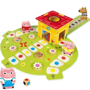 Goula Jeux De Plateau>Jeu de société en bois - Le grand méchant loup