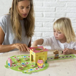 Goula Jeux De Plateau>Jeu de société en bois - Le grand méchant loup