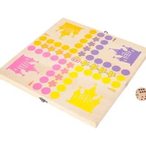 Small Foot Jeux De Plateau>Jeu des petits chevaux Bois Jolies princesses Enfant