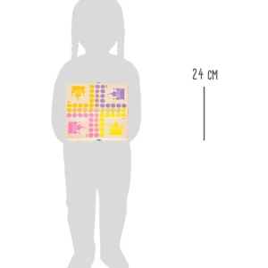 Small Foot Jeux De Plateau>Jeu des petits chevaux Bois Jolies princesses Enfant