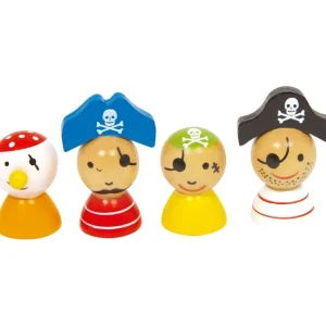 Small Foot Jeux De Plateau>Jeu des petits chevaux en bois Piraterie Enfant