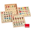 Goula Logique Et Raisonnement>Jeu en bois Positions, directions, expressions et formes