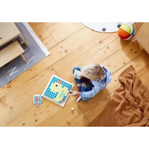 Haba Logique Et Raisonnement>Jeu Initiation au Codage (Bois) Manipulation des Pixels