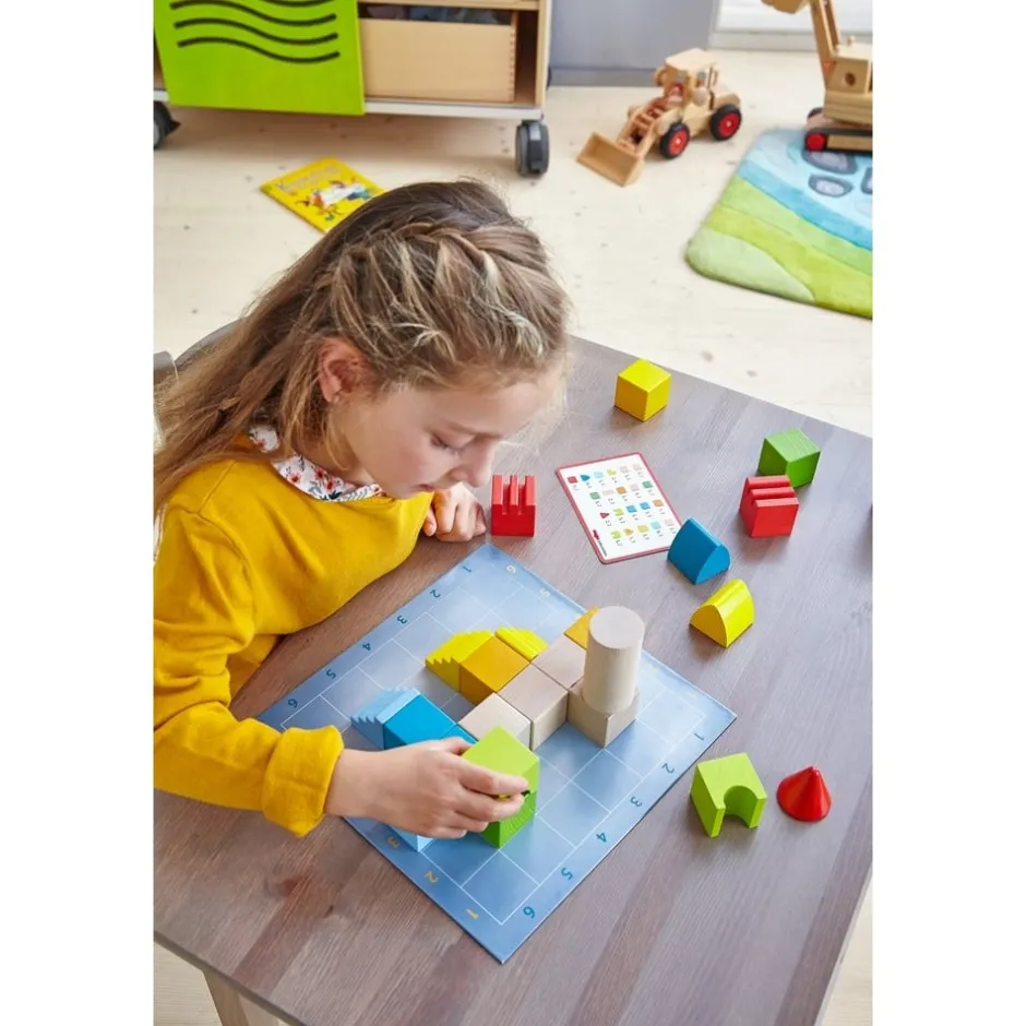 jeu_initiation_au_codage__1.webp Haba Logique Et Raisonnement>Jeu Initiation au Codage (Bois) Petit Architecte