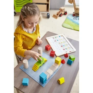 Haba Logique Et Raisonnement>Jeu Initiation au Codage (Bois) Petit Architecte