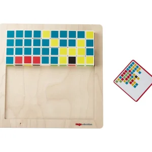 Haba Logique Et Raisonnement>Jeu Initiation au Codage (Bois) Manipulation des Pixels