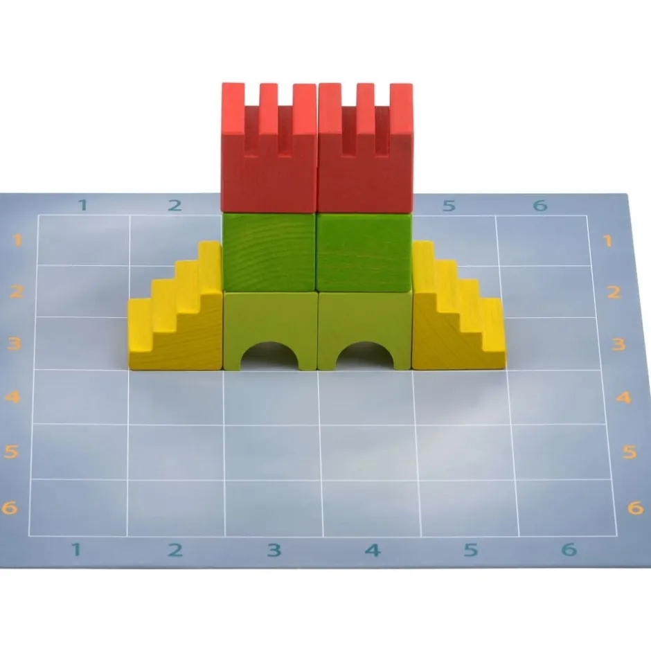 jeu_initiation_au_codage__4.webp Haba Logique Et Raisonnement>Jeu Initiation au Codage (Bois) Petit Architecte