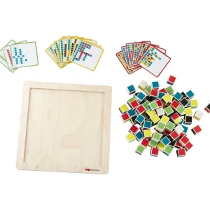 Haba Logique Et Raisonnement>Jeu Initiation au Codage (Bois) Manipulation des Pixels