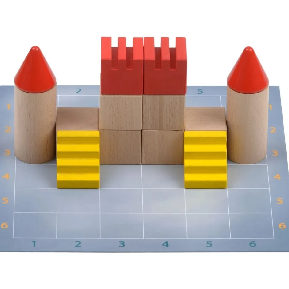 jeu_initiation_au_codage__5.webp Haba Logique Et Raisonnement>Jeu Initiation au Codage (Bois) Petit Architecte