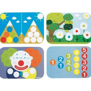 Goula Couleurs Et Formes>Jeu Magnétique en Bois Enfant - Couleurs en Fête