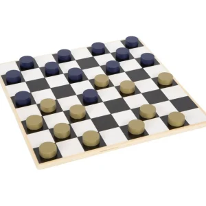 Small Foot Jeux De Stratégie Et De Réflexion>Jeux d'Échecs, de Dames et Backgammon 3 en 1 Doré en Bois pour Enfant