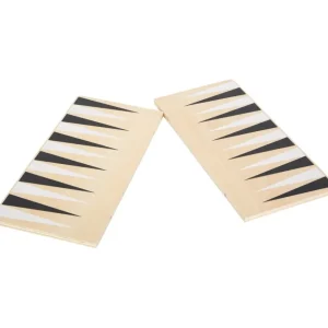 Small Foot Jeux De Stratégie Et De Réflexion>Jeux d'Échecs, de Dames et Backgammon 3 en 1 Doré en Bois pour Enfant