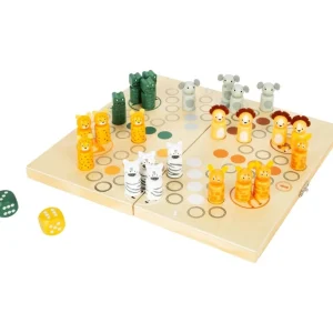 Small Foot Jeux De Plateau>Jeux des petits chevaux en bois dans la savane