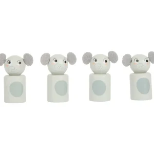 Small Foot Jeux De Plateau>Jeux des petits chevaux en bois dans la savane