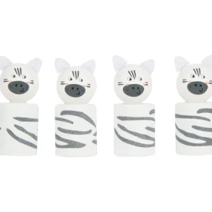 Small Foot Jeux De Plateau>Jeux des petits chevaux en bois dans la savane