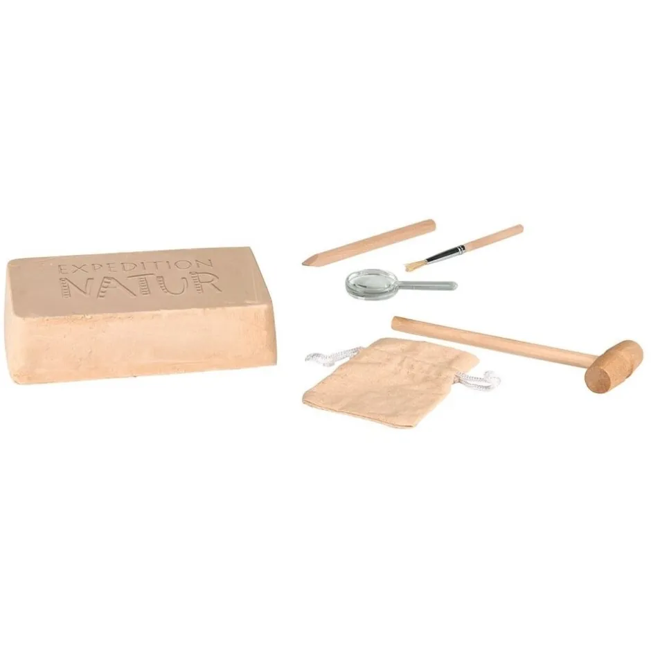 kit__dterrer_mes_premiers_2.webp Moses Astronomie, Géographie Et Biologie>Kit à Déterrer Mes Premiers Fossiles en Bois Enfant